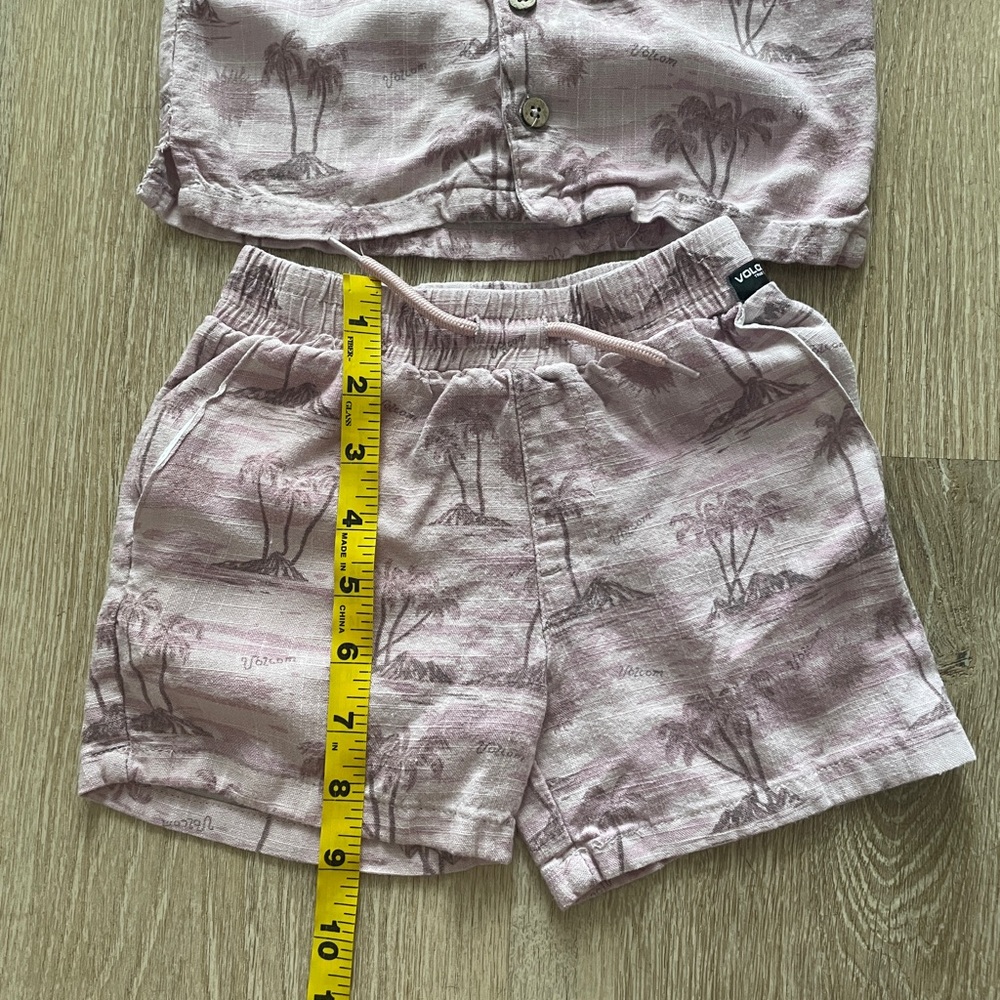 Volcom Light Purple Matching Set - Picture 5 of 7
